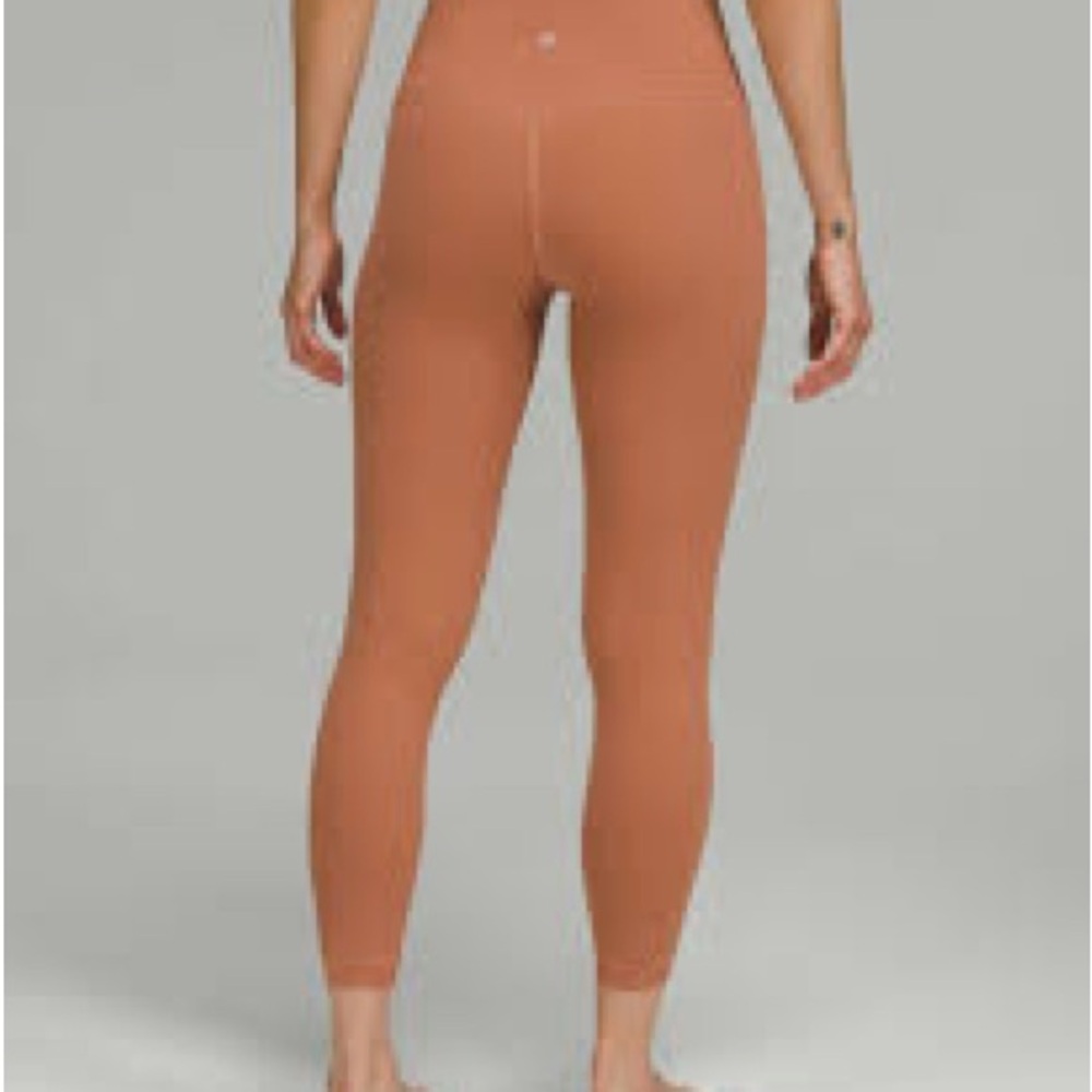 NWT lululemon Align HR Pant 25" DUCL 12 DUSTY CLAY
